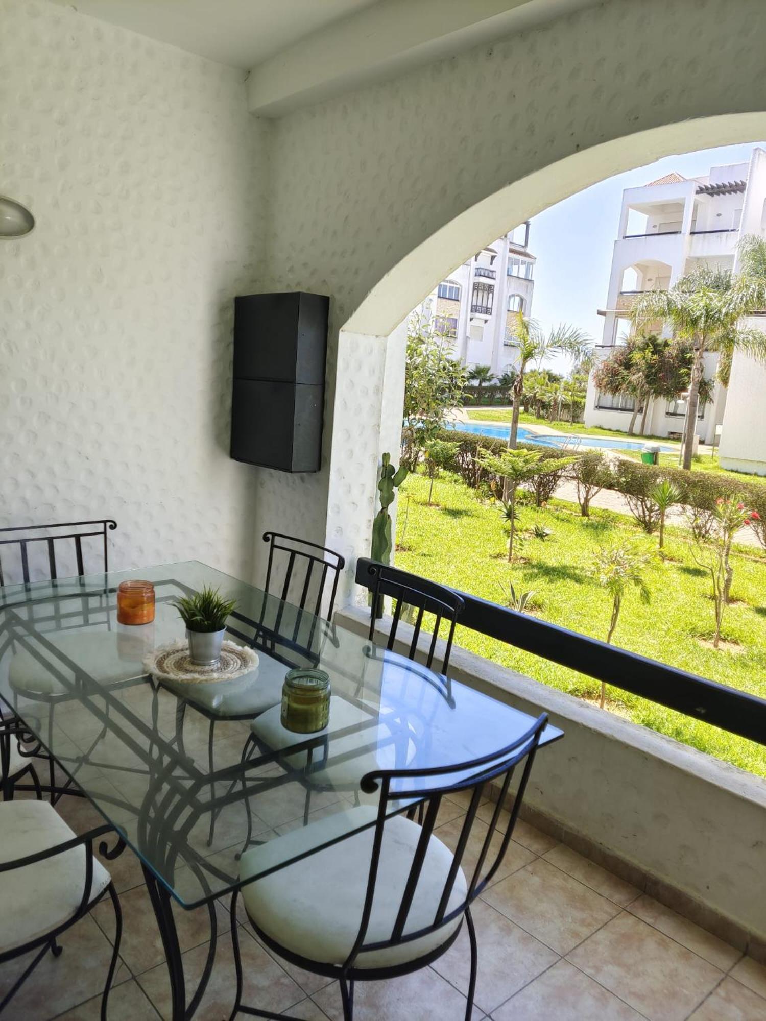 公寓 Chez Marya Marina Golf Uniquement Famille 艾西拉